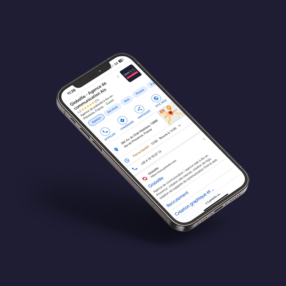 outil de référencement local, google my business, globellie vous accompagne sur votre référencement local