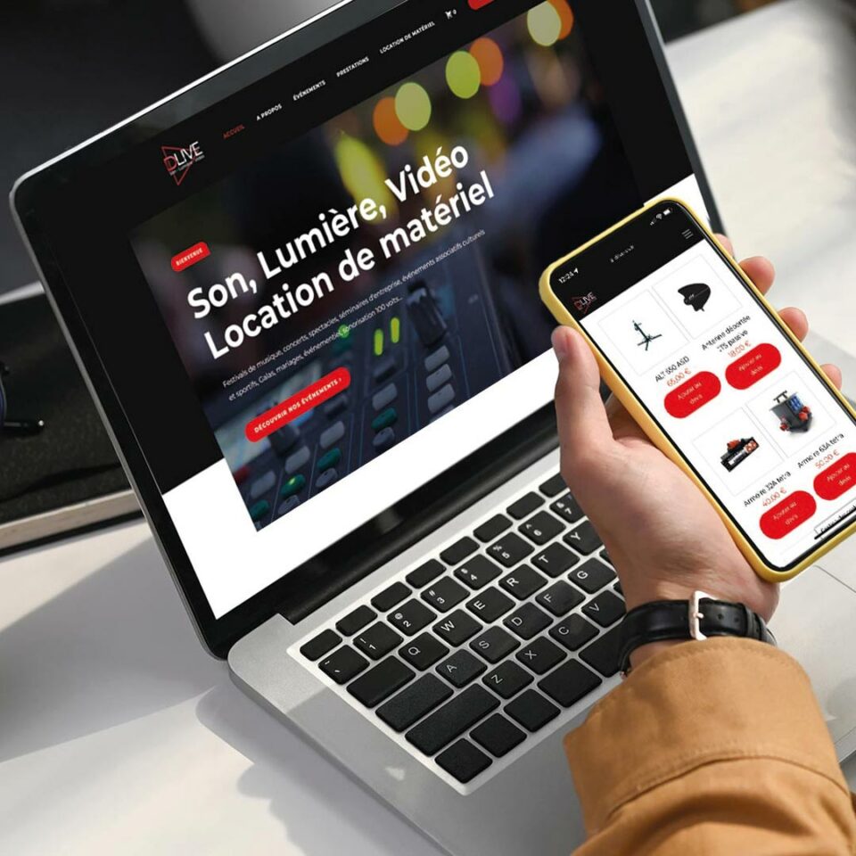 création site internet Dlive SLV