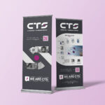 création graphique roll up CTS France