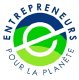 logo en couleur entrepreneur pour le planete