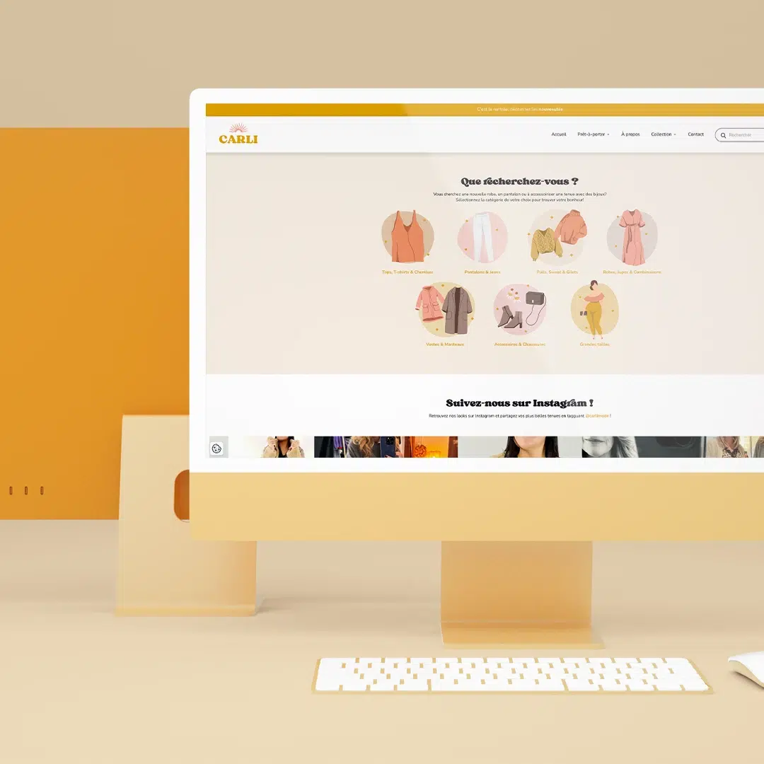 création site e-commerce